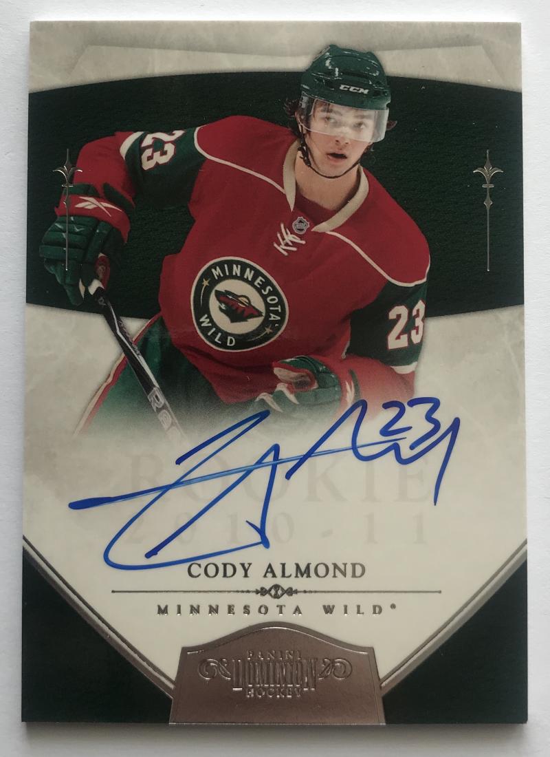 2010-11 Panini Dominion Rookie Signatures #187 Cody Almond Auto 9/199 07599 Image 1
