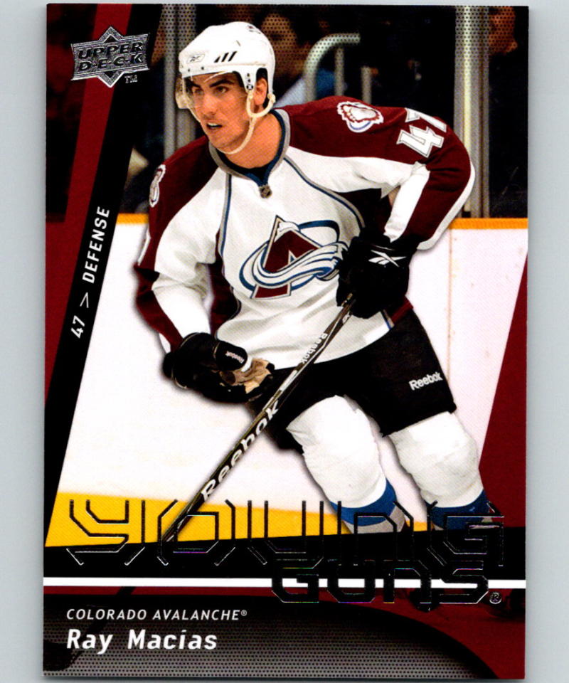 2009-10 Upper Deck #228 Ray Macias Young Guns YG RC Rookie Y861 Image 1