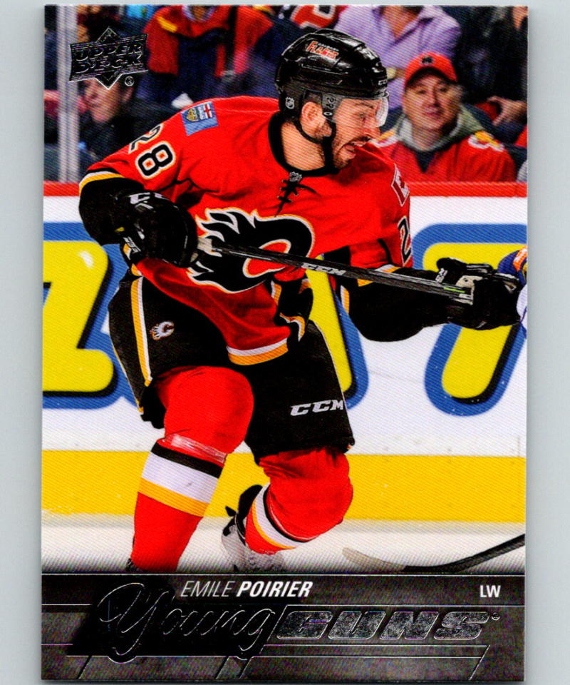2015-16 Upper Deck #210 Emile Poirier Young Guns YG RC Rookie Y861 Image 1