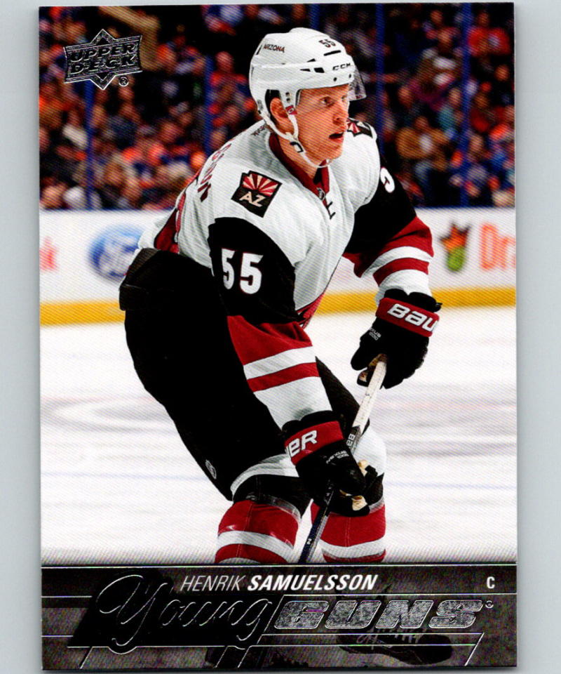 2015-16 Upper Deck #213 Henrik Samuelsson Young Guns YG RC Rookie Y861 Image 1