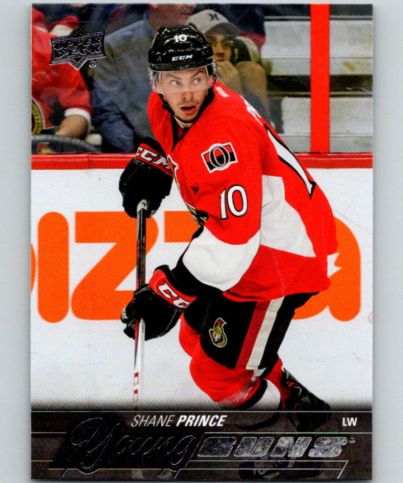 2015-16 Upper Deck #218 Shane Prince Young Guns YG RC Rookie Y861 Image 1