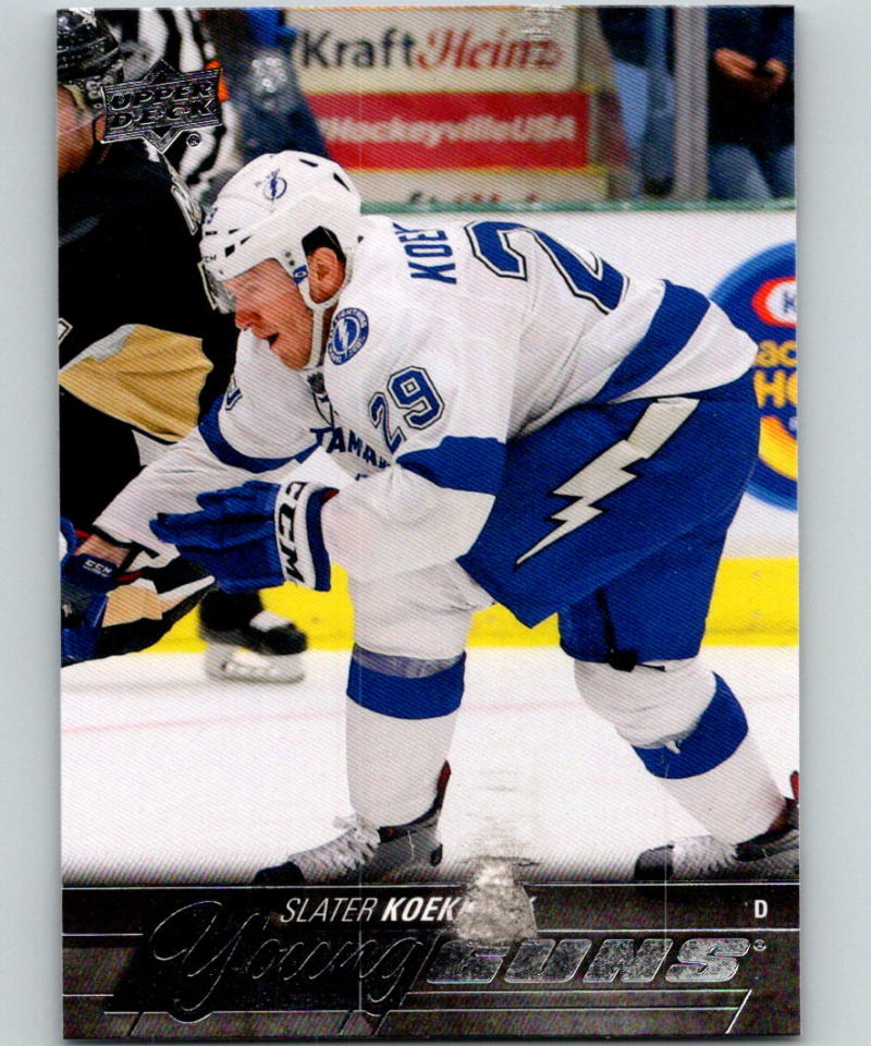 2015-16 Upper Deck #224 Slater Koekkoek Young Guns YG RC Rookie Y861 Image 1