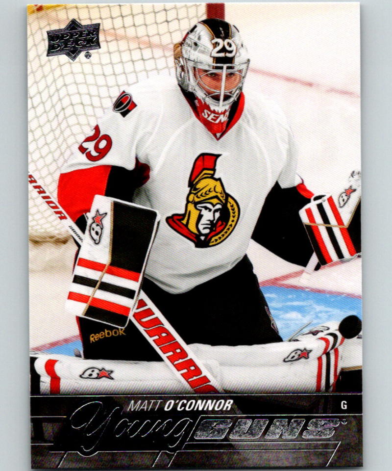 2015-16 Upper Deck #233 Matt O'Connor Young Guns YG RC Rookie Y861 Image 1