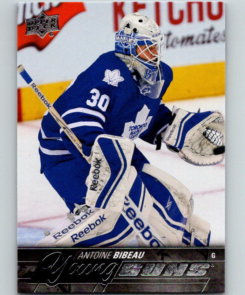 2015-16 Upper Deck #240 Antoine Bibeau Young Guns YG RC Rookie Y861 Image 1