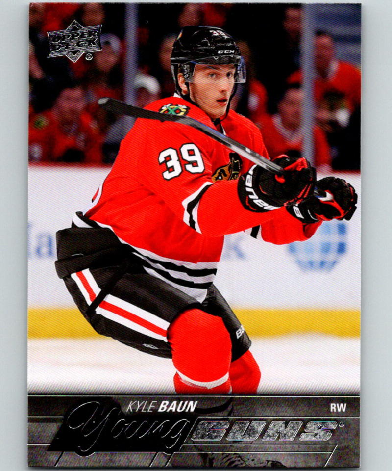 2015-16 Upper Deck #241 Kyle Baun Young Guns YG RC Rookie Y861 Image 1