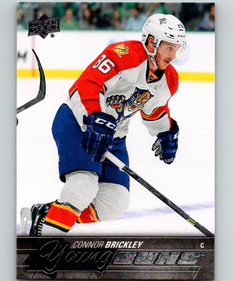 2015-16 Upper Deck #249 Connor Brickley Young Guns YG RC Rookie Y861 Image 1