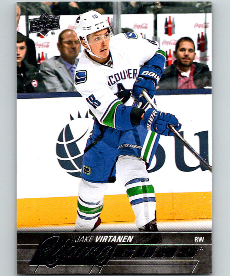 2015-16 Upper Deck #457 Jake Virtanen Young Guns YG RC Rookie Y861