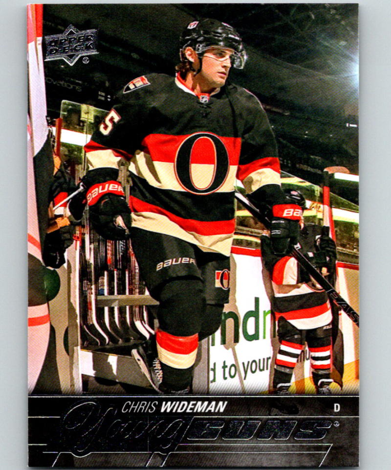 2015-16 Upper Deck #460 Chris Wideman Young Guns YG RC Rookie Y861 Image 1