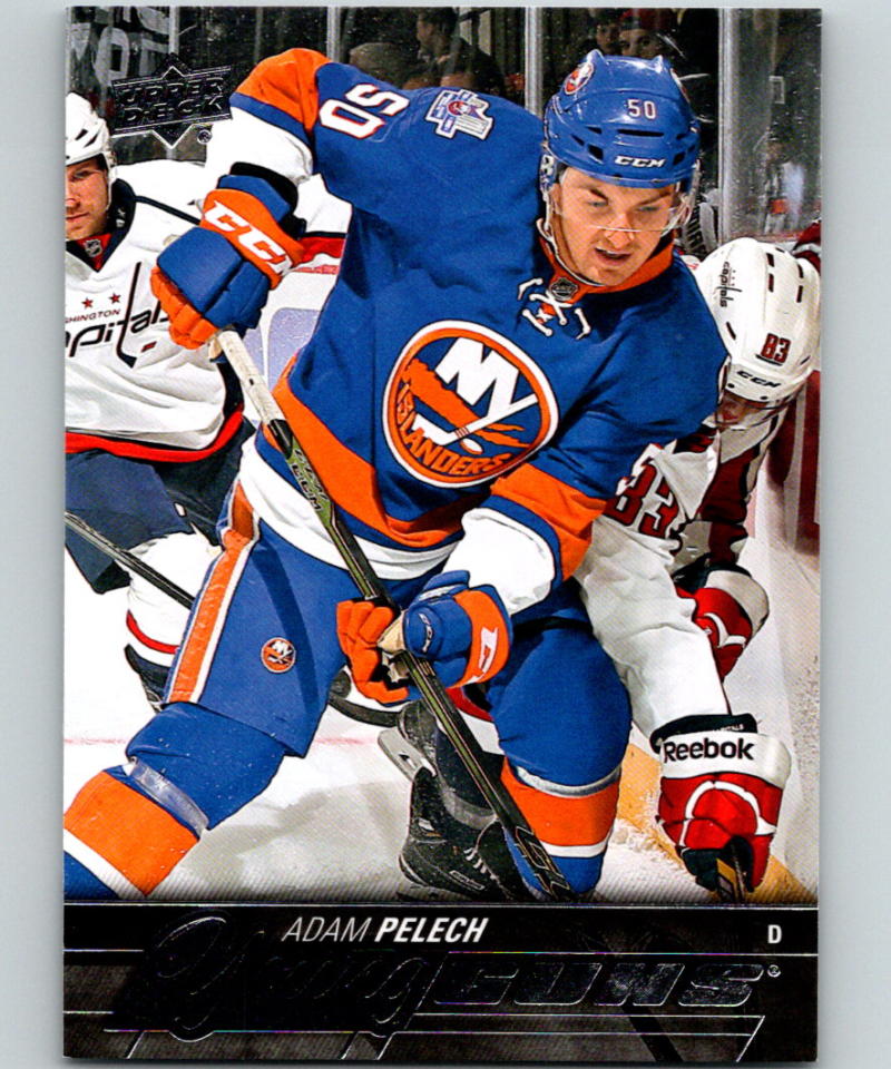 2015-16 Upper Deck #465 Adam Pelech Young Guns YG RC Rookie Y861 Image 1
