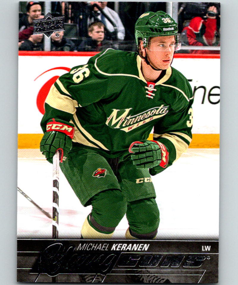 2015-16 Upper Deck #466 Michael Keranen Young Guns YG RC Rookie Y861 Image 1