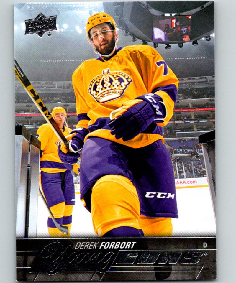 2015-16 Upper Deck #473 Derek Forbort Young Guns YG RC Rookie Y861 Image 1