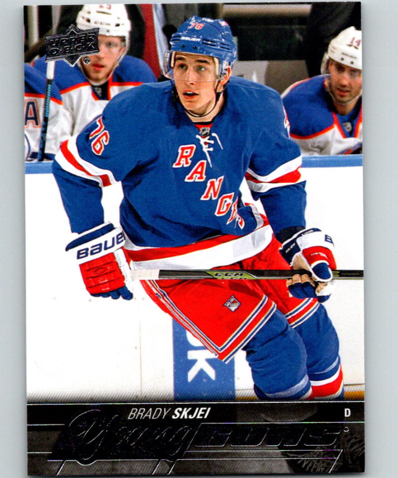 2015-16 Upper Deck #474 Brady Skjei Young Guns YG RC Rookie Y861 Image 1