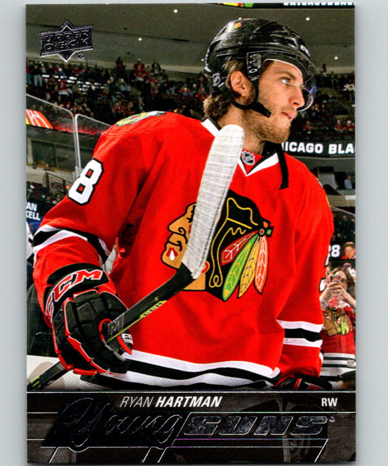 2015-16 Upper Deck #475 Ryan Hartman Young Guns YG RC Rookie Y861