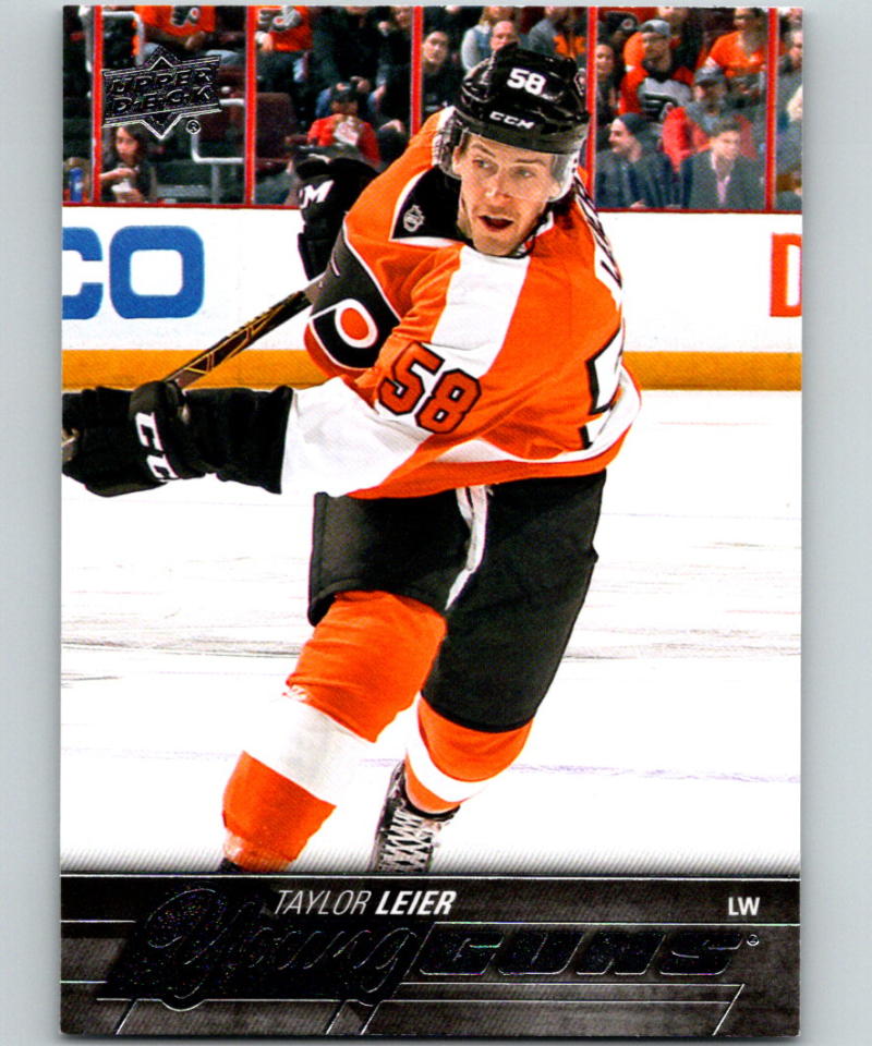 2015-16 Upper Deck #478 Taylor Leier Young Guns YG RC Rookie Y861 Image 1