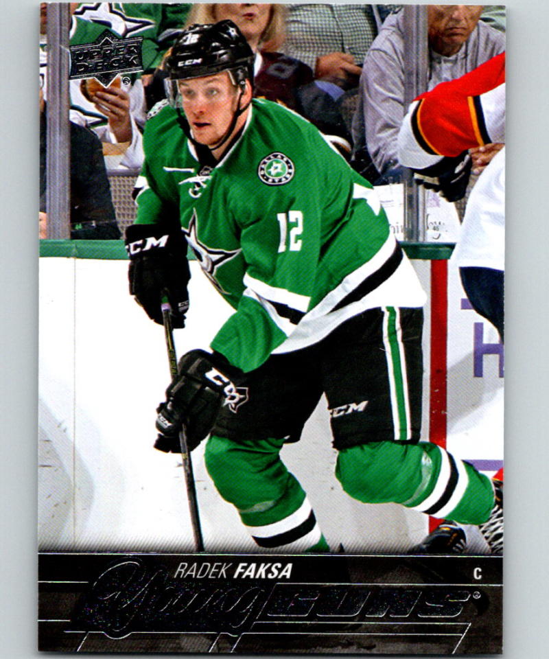 2015-16 Upper Deck #479 Radek Faksa Young Guns YG RC Rookie Y861 Image 1