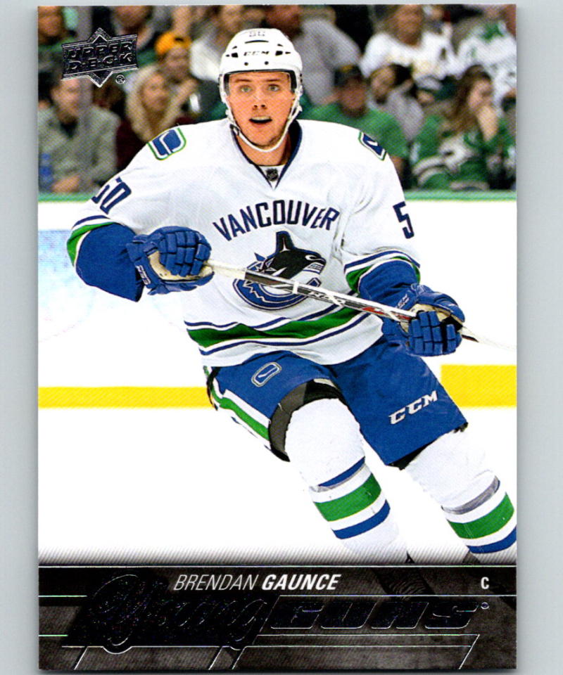 2015-16 Upper Deck #481 Brendan Gaunce Young Guns YG RC Rookie Y861 Image 1