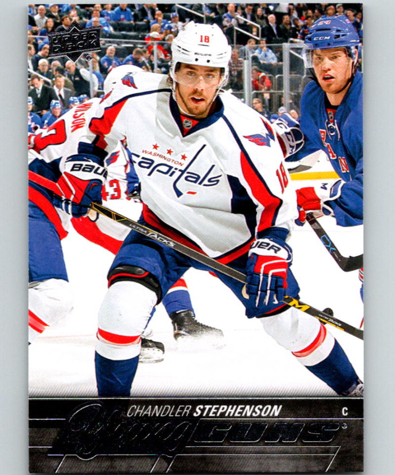 2015-16 Upper Deck #484 Chandler Stephenson Young Guns YG RC Rookie Y861