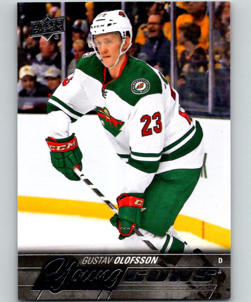 2015-16 Upper Deck #486 Gustav Olofsson Young Guns YG RC Rookie Y861 Image 1