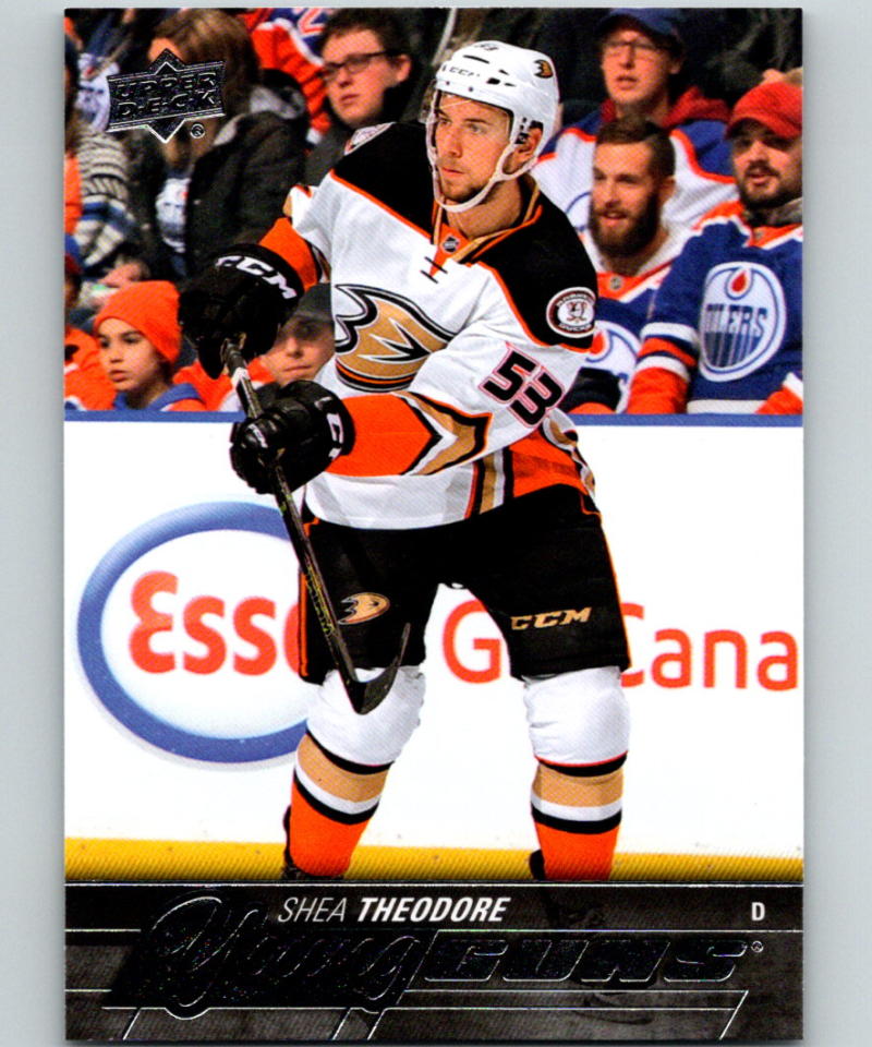2015-16 Upper Deck #495 Shea Theodore Young Guns YG RC Rookie Y861