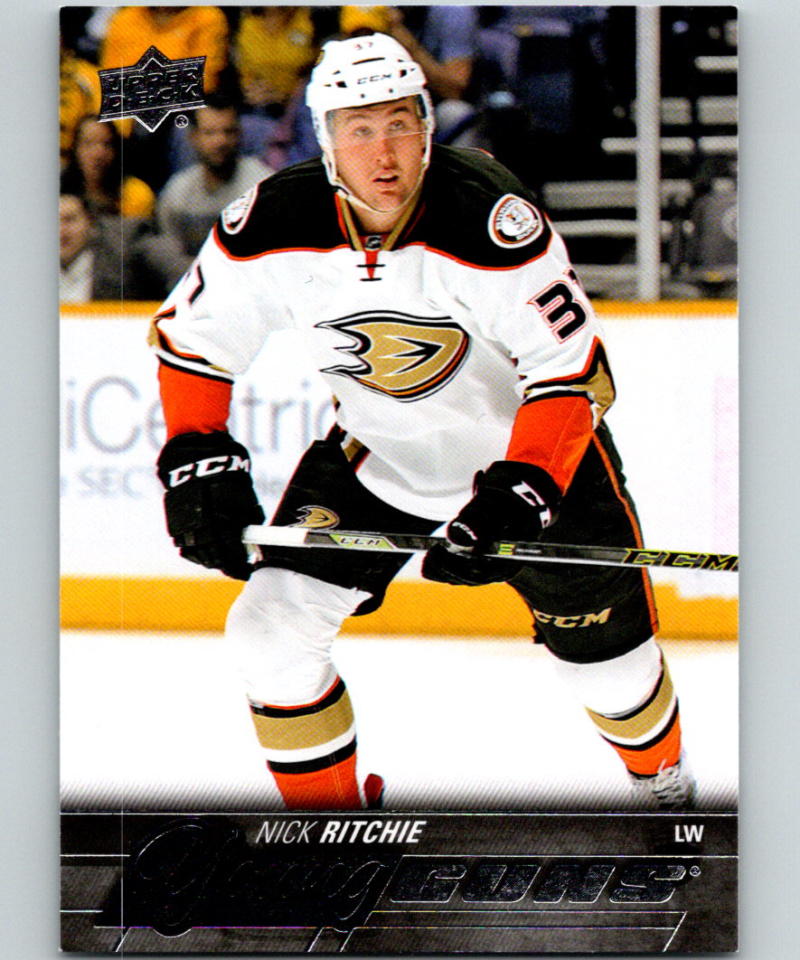 2015-16 Upper Deck #496 Nick Ritchie Young Guns YG RC Rookie Y861