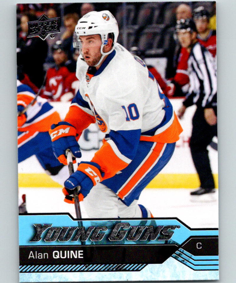 2016-17 Upper Deck #208 Alan Quine Young Guns MINT RC Rookie Y861 Image 1