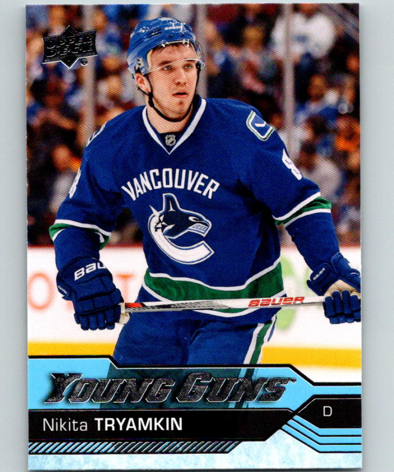 2016-17 Upper Deck #221 Nikita Tryamkin Young Guns MINT RC Rookie Y861 Image 1