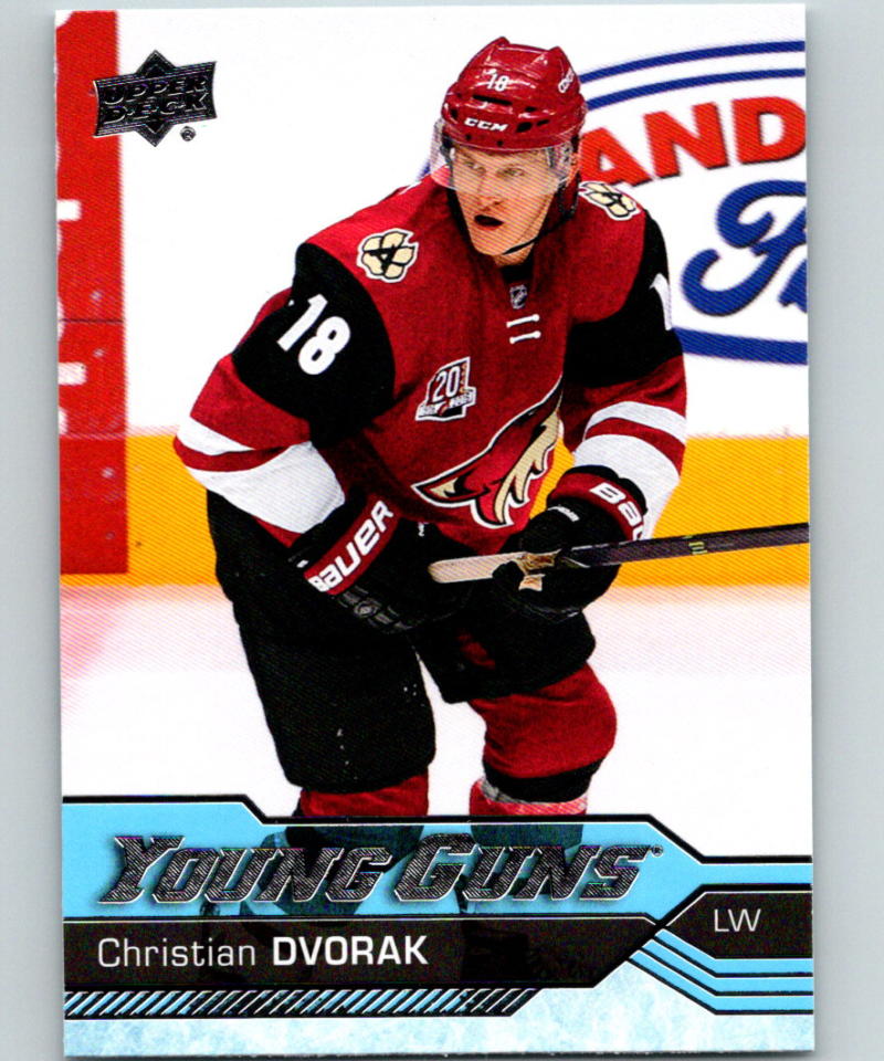 2016-17 Upper Deck #235 Christian Dvorak Young Guns MINT RC Rookie Y861