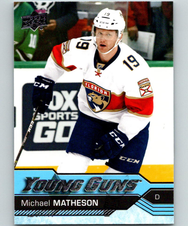 2016-17 Upper Deck #241 Michael Matheson Young Guns MINT RC Rookie Y861 Image 1