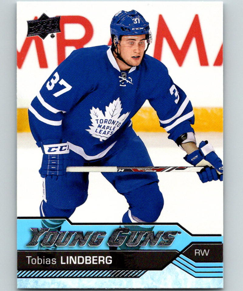 2016-17 Upper Deck #491 Tobias Lindberg Young Guns MINT RC Rookie Y861