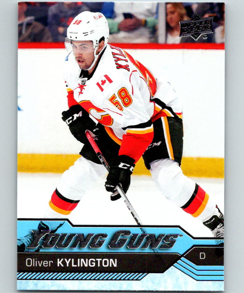 2016-17 Upper Deck #493 Oliver Kylington Young Guns MINT RC Rookie Y861