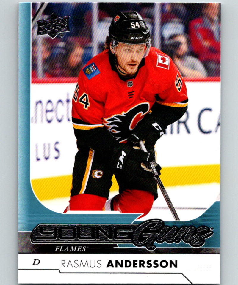 2017-18 Upper Deck #218 Rasmus Andersson Young Guns MINT RC Rookie Y861