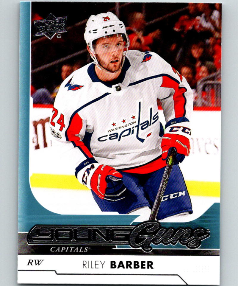 2017-18 Upper Deck #233 Riley Barber Young Guns MINT RC Rookie Y861 Image 1