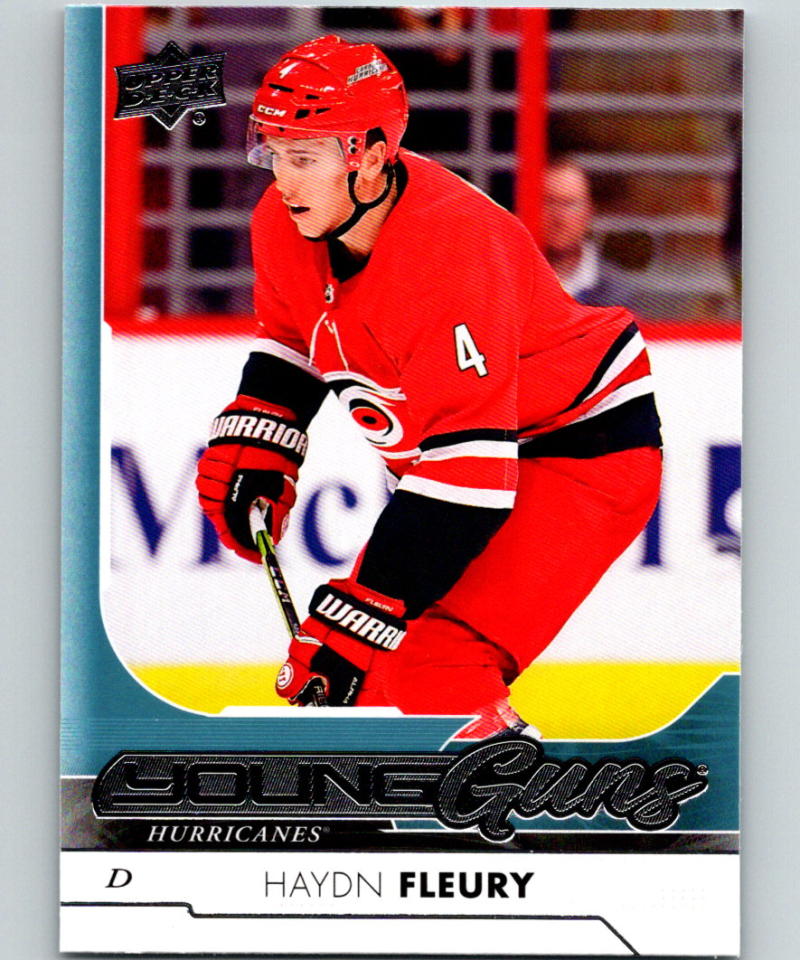 2017-18 Upper Deck #236 Haydn Fleury Young Guns MINT RC Rookie Y861 Image 1