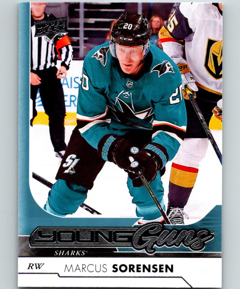 2017-18 Upper Deck #237 Marcus Sorensen Young Guns MINT RC Rookie Y861 Image 1