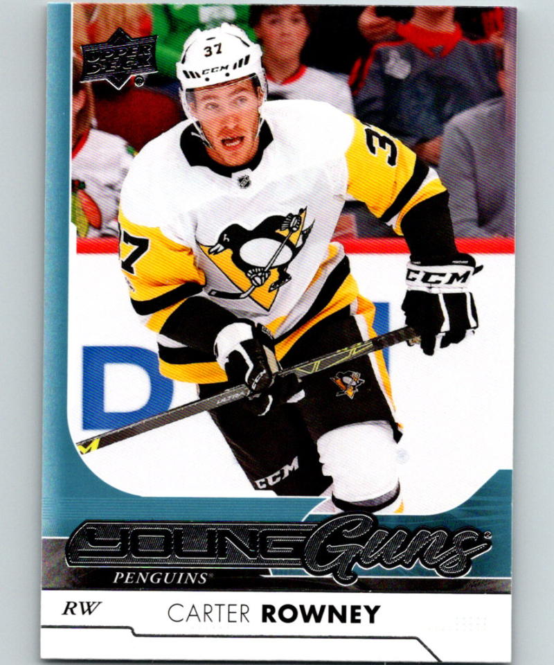 2017-18 Upper Deck #243 Carter Rowney Young Guns MINT RC Rookie Y861 Image 1