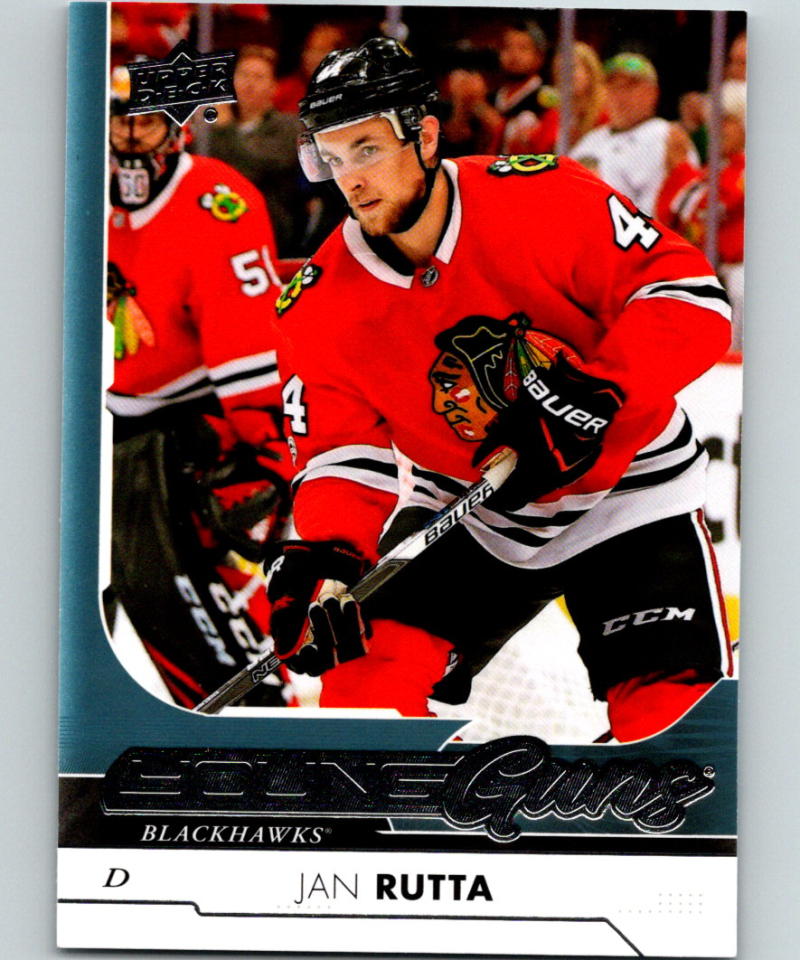 2017-18 Upper Deck #452 Jan Rutta Young Guns MINT RC Rookie Y861 Image 1