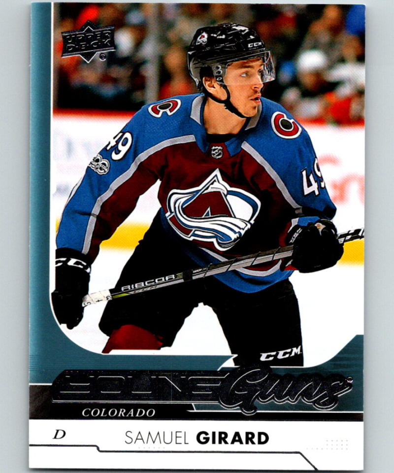 2017-18 Upper Deck #465 Samuel Girard Young Guns MINT RC Rookie Y861