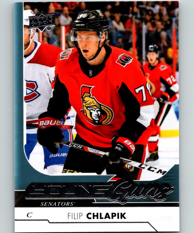 2017-18 Upper Deck #472 Filip Chlapik Young Guns MINT RC Rookie Y861 Image 1