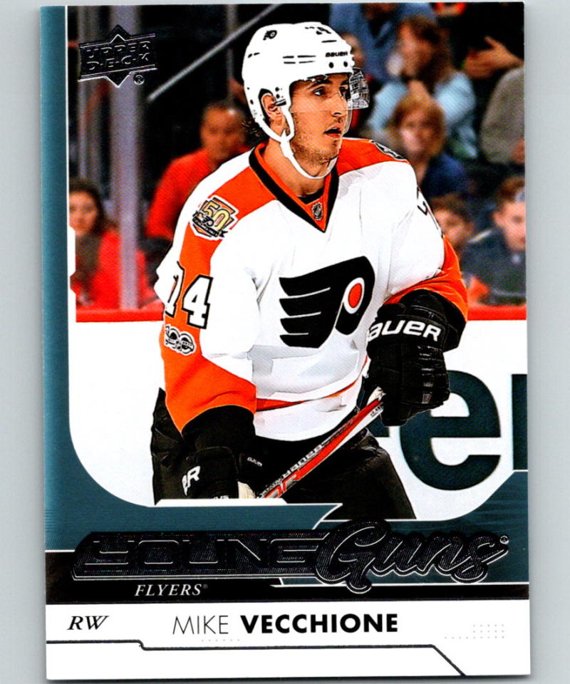 2017-18 Upper Deck #481 Mike Vecchione Young Guns MINT RC Rookie Y861 Image 1