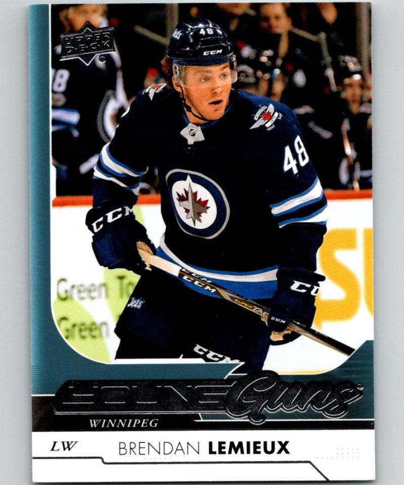 2017-18 Upper Deck #487 Brendan Lemieux Young Guns MINT RC Rookie Y861 Image 1