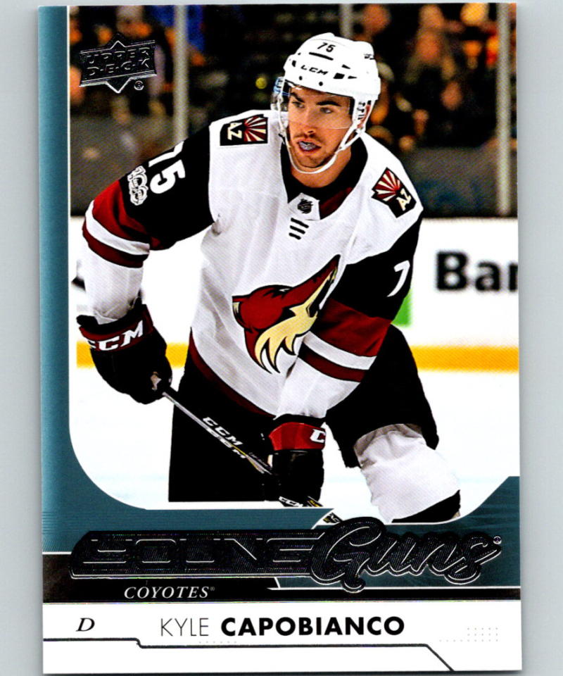 2017-18 Upper Deck #495 Kyle Capobianco Young Guns MINT RC Rookie Y861 Image 1