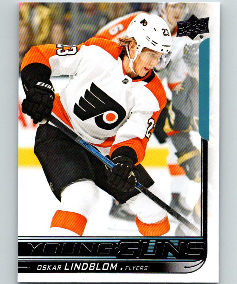 2018-19 Upper Deck #218 Oskar Lindblom Young Guns MINT RC Rookie Y861