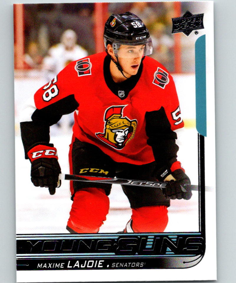 2018-19 Upper Deck #223 Max Lajoie Young Guns MINT RC Rookie Y861