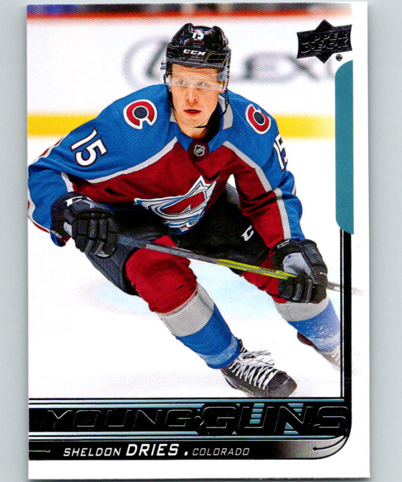 2018-19 Upper Deck #240 Sheldon Dries Young Guns MINT RC Rookie Y861 Image 1
