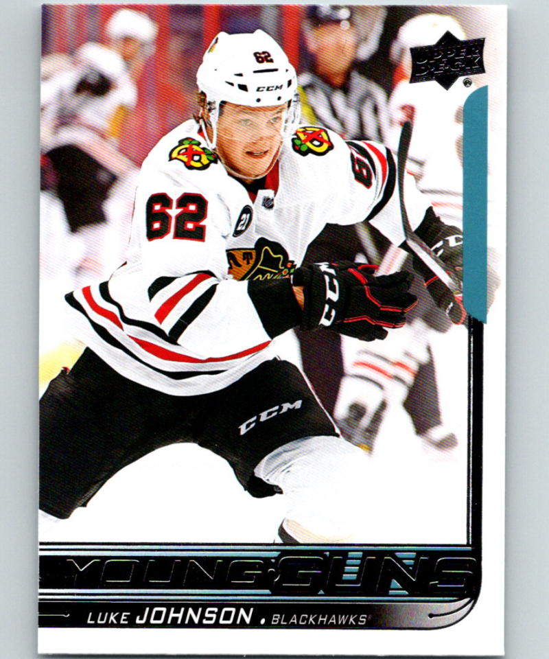 2018-19 Upper Deck #245 Luke Johnson Young Guns MINT RC Rookie Y861 Image 1