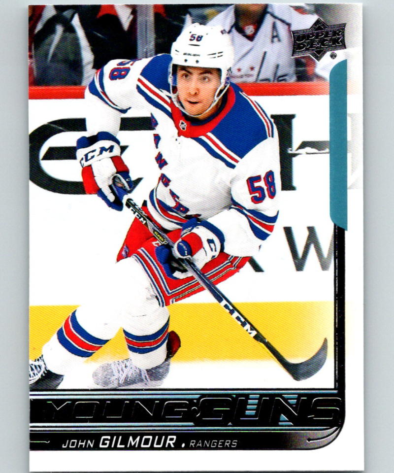 2018-19 Upper Deck #457 John Gilmour Young Guns MINT RC Rookie Y861 Image 1