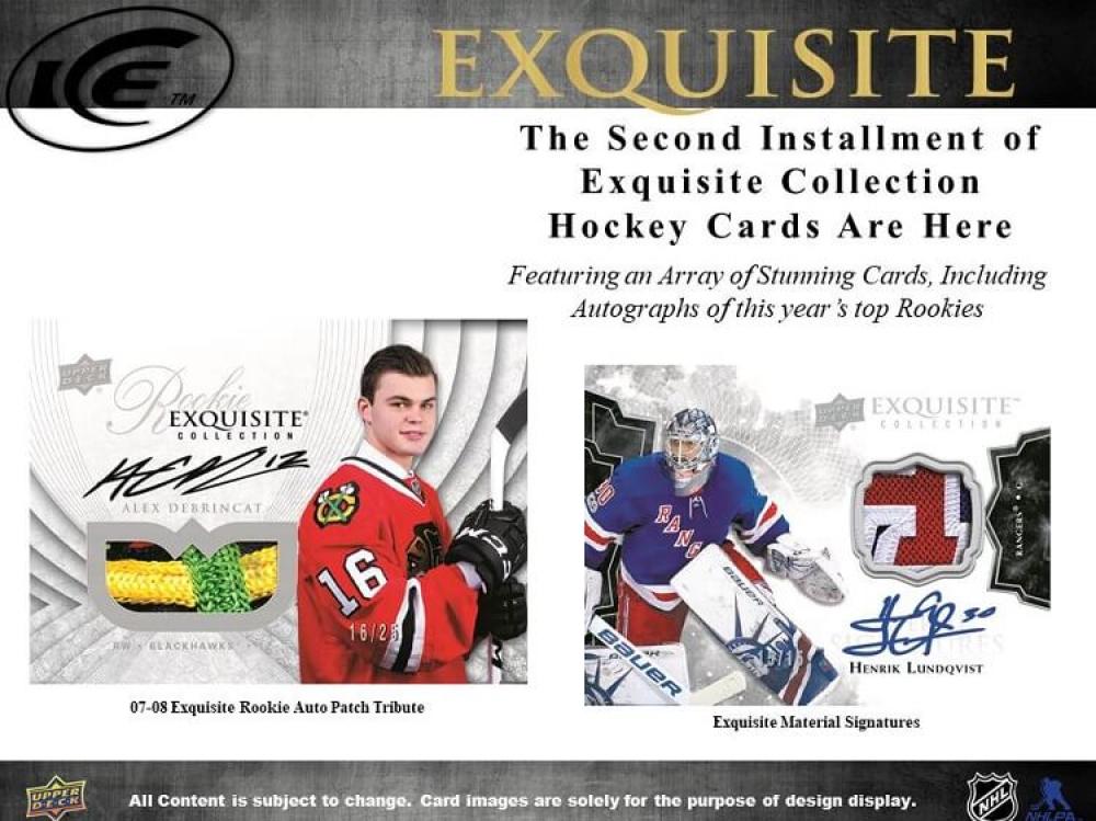 2017-18 Upper Deck Ice Hobby Hockey Sealed Box - McAvoy, Boeser Rookie