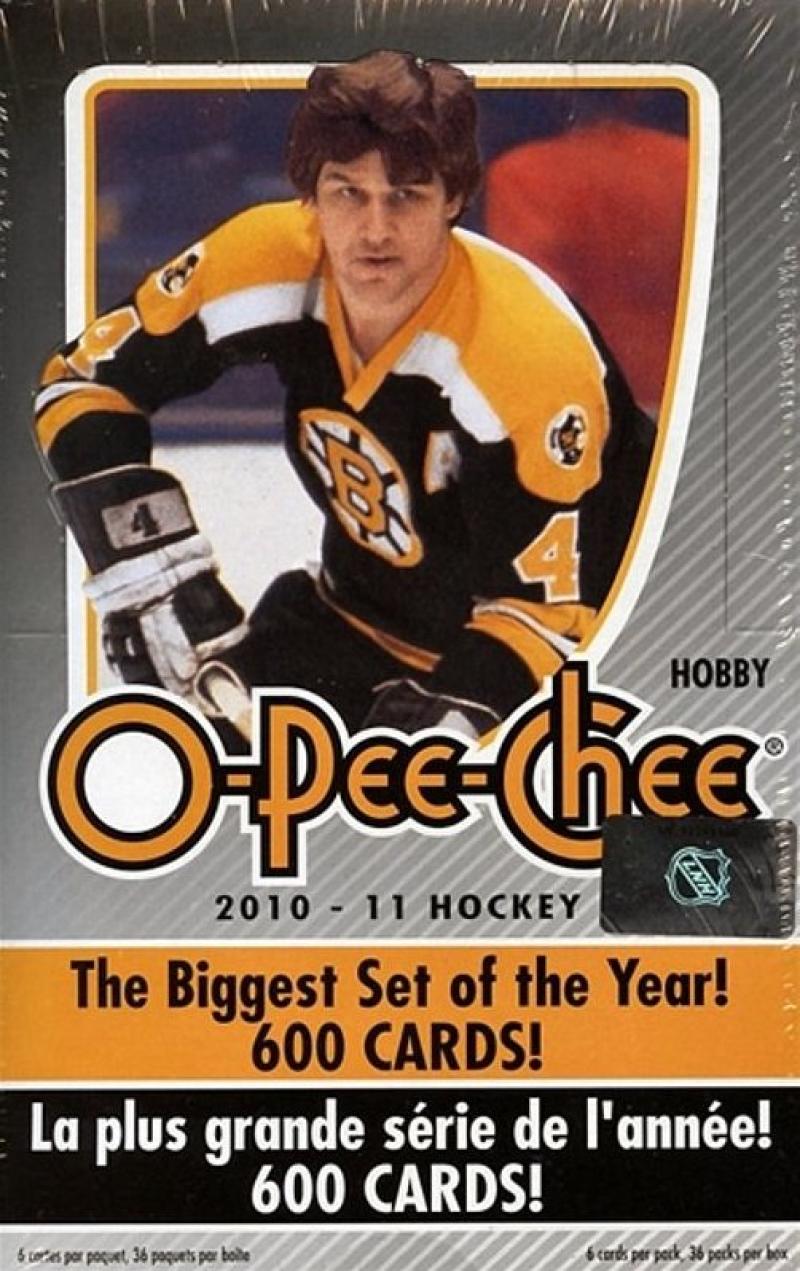 2010-11 O-Pee-Chee Hobby Box - 36 Packs - Hall, Seguin, Subban Rookies