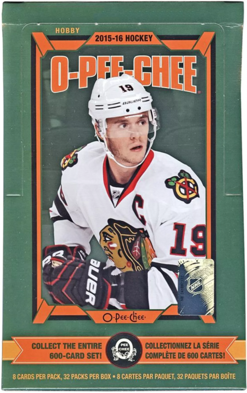 2015-16 O-Pee-Chee Hobby Box - 32 Packs - Connor McDavid Rookies