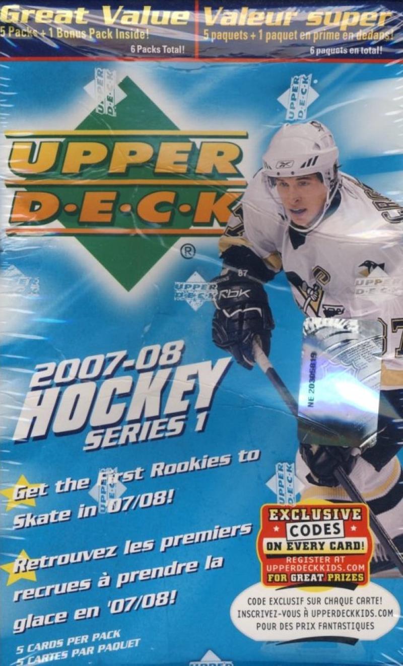 2007-08 Upper Deck Series 1 Blaster Box - Kane,  Price, Ryan YG Rookies